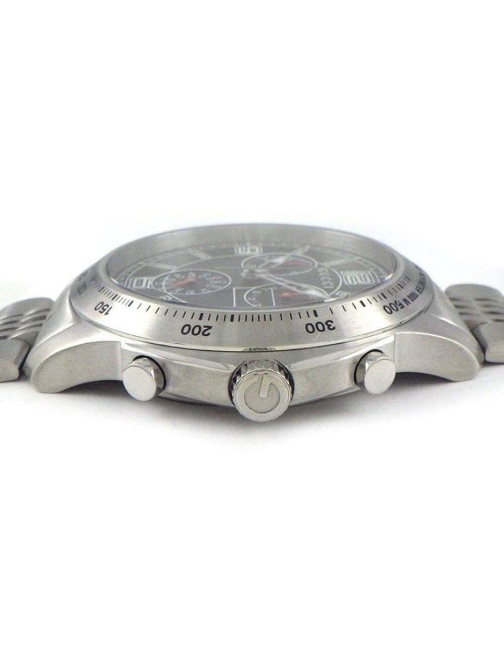 Gucci Watch G-Timeless 126.2 Black Dial Date Chronograph Small Second - Picture 2 of 10